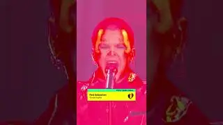 🇧🇪 Ravers at the re(a)d(y)! Red Sebastian has even brought his own Strobe Lights | #Eurovision2025