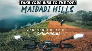 MAIDADI HILLS-ELNEERU | ಸೈಕ್  ರೈಡ್  EP-01  | Best Motovlog!