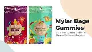 RSH Packaging Custom Printed Kraft Paper Mylar Bags Gummies Packaging Manufacturer in China
