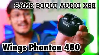 Wings Phantom 380 Unboxing & Review || wings phantom 380 VS Boult Audio x60