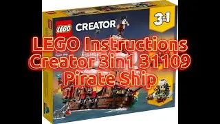 LEGO Instructions - 31109: LEGO Creator 3in1 - Pirate Ship