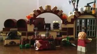 Lego barrel escape  stop motion