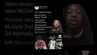 Three team trade blazzers 76ers hornets