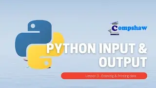 Python Lesson 3 - Input and Output for beginners