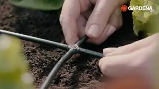 S&aring;dan integreres et 4-vejsstykke i dit vandingssystem (13214-20)