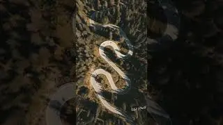 The zig zag Road  #nature #beautiful #zigzag #road