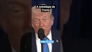 Trump e sua estrat&eacute;gia #famosos #noticia #noticias #news #new #lula #trump #tv