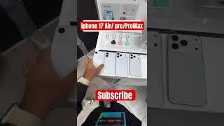 iPhone 17 series 1st time open dummy iPhone style amazing🥹😘😳🥰