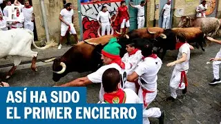 SAN FERMÍN 2023 | Así te hemos mostrado el primer encierro de los Sanfermines | EL PAÍS
