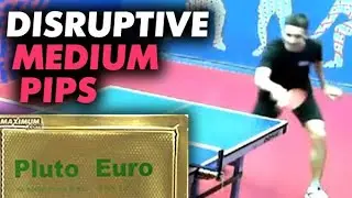 СРЕДНИЕ ШИПЫ с большим ЭФФЕКТОМ: Yinhe PLUTO EURO 1.2 mm - игра на основании Red+Black FAITH