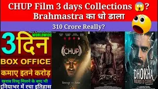 Chup 3rd Day box office collection Sunny Deol Interview chup public reaction,chup film review #chup