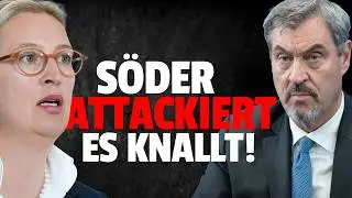 💥S&ouml;der schockt mit AfD-Attacke - F&uuml;rchtet er den Untergang der CSU?
