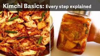 Kimchi Basics: How to make kimchi | A must-watch | 막김치