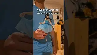 CAVE DIVER SEES ANIME FIGURE 💀