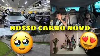 BUSCAMOS NOSSO CARRO NOVO 😍 REALIZAMOS UM GRANDE SONHO | TODO MUNDO VEIO VER| OBRIGADA DEUS - Dani 