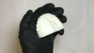 Soap carving of maxilla ( upper jaw).