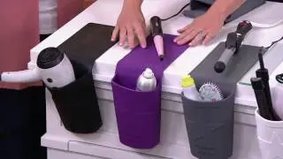 HolsterBrands Professional Silicone Hot Styling Tool Holder on QVC
