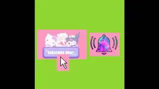 Girly Green subscribe button animation// Free download//Subscribe button