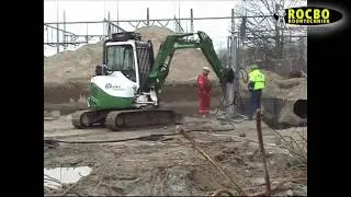 ROCBO pneumatic drill excavator attachment