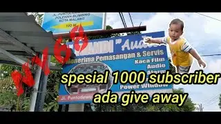 WANDI AUDIO Malang || pasang kamera mundur dan twiter || give away