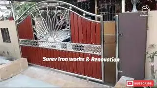 Stainless Steel Gate | Surev Iron Works & Renovation