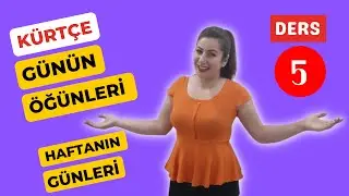 Kürtçe Gün ve Hafta! Ders 5#kurdî #kürtçe #kürtçeders #kurtce  #kurmanci #kurdish
