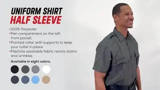 Uniform Shirt Half Sleeve