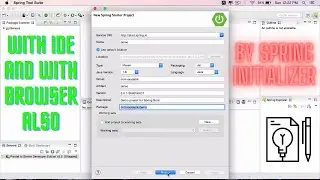 Create a Spring Boot Project Using Spring Tool Suite and with IDE⚡⚡