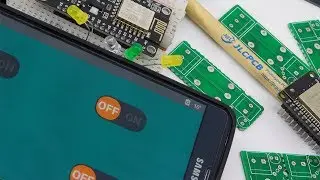 سمارت هوم طريقة الحفاظ على حالة المصابيح واظهار حالتها على الموبايل RemoteXY with EEPROM