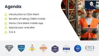 Click Maint | MRO Magazine Webinar - Mobile CMMS
