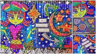 CREATIVATION 2020 Ranger Ink Dylusions Artist Spotlight Art Journal Cover Project for Dyan Reaveley
