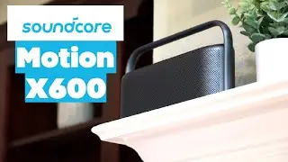 Soundcore Motion X600 Portable Bluetooth Speaker with Spatial Audio for 3D Sound Experience!