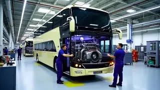 Billion-Dollar German Bus Factory &ndash; How Massive Luxury Coaches Are Made