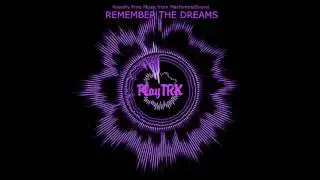 Remember the Dreams with Geometric Purple Spectrum Equalizer  - Free music Royalty