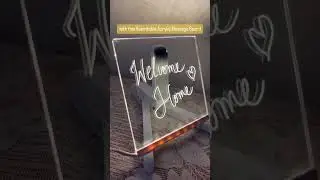 Rewritable Acrylic LED Message Board | Eitheo
