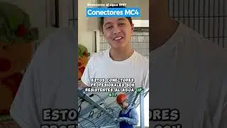 🔌 &iexcl;Conexi&oacute;n solar segura y r&aacute;pida con nuestros conectores MC4! ☀️