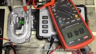 Kaffeevollautomat benötigt länger um Kaffee zu zubereiten Messung am Thermoblock