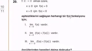 BAKIŞ AÇISI KATACAK BİR LİMİT SORUSU ⭐