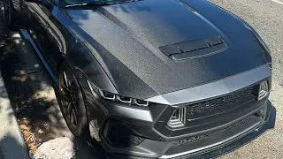 Carbon fiber hood vent install on my s650 Mustang @extremeonlinestoreYT 