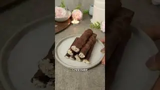 Chocolate Wafer Rolls without Oven 🌿 No Oven Wafers 🌿 Chocolate Wafers on Tawa🌿 Recipe is pinned.