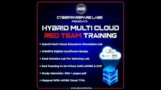 CyberWarFare Labs Hybrid Multi-Cloud Red Team Specialist [CHMRTS] Training - SaaS Overview