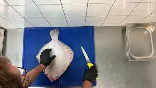 kochen ohne Worte - Steinbutt zerlegen