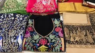 Kashmiri Embroidery Suits | Winter Shawls & Stoles | WhatsApp for Orders: +91-7051012285