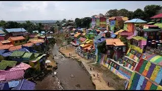 Five colorful villages in Java
