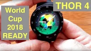 ZEBLAZE THOR 4: Best Android Smartwatch for the 2018 World Cup