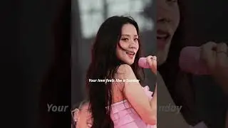 JISOO 'Your Love' Lyrics #jisoo #amortage #deadline