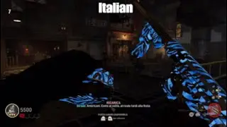 Call of Duty Zombies WW2 Map All might CC Language different state Speedrun skip CC
