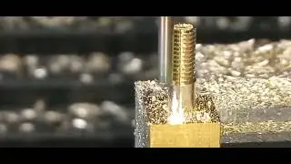EMCO F-1 CNC + LINUX CNC   Roscado exterior
