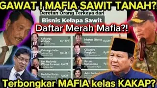 Geger ! Viral ! Terbongkar ! Mafia SAWIT - TANAH - PAJAK GIMAMA Prabowo PURBAYA Luhut MENHAN SAFRIE?