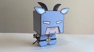 Toy figures superanimals | Goat, Special suit and cane | DIY PAPER CRAFTS